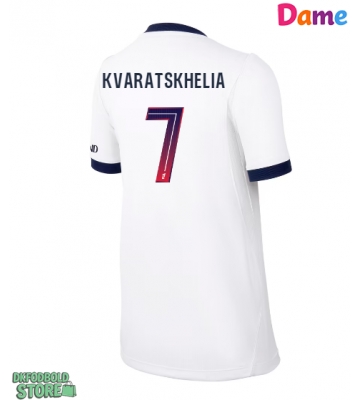 Paris Saint-Germain Khvicha Kvaratskhelia #7 Replika Udebanetrøje Dame 2026-27 Kortærmet